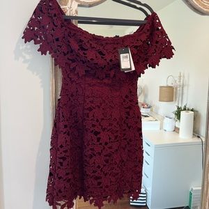 Mini bodycon strapless dress